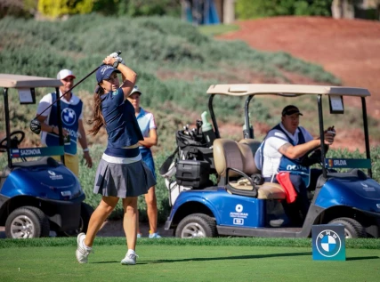 Соревнования по гольфу-BMW Golf Cup World Final 2021 Dubai, UAE-12